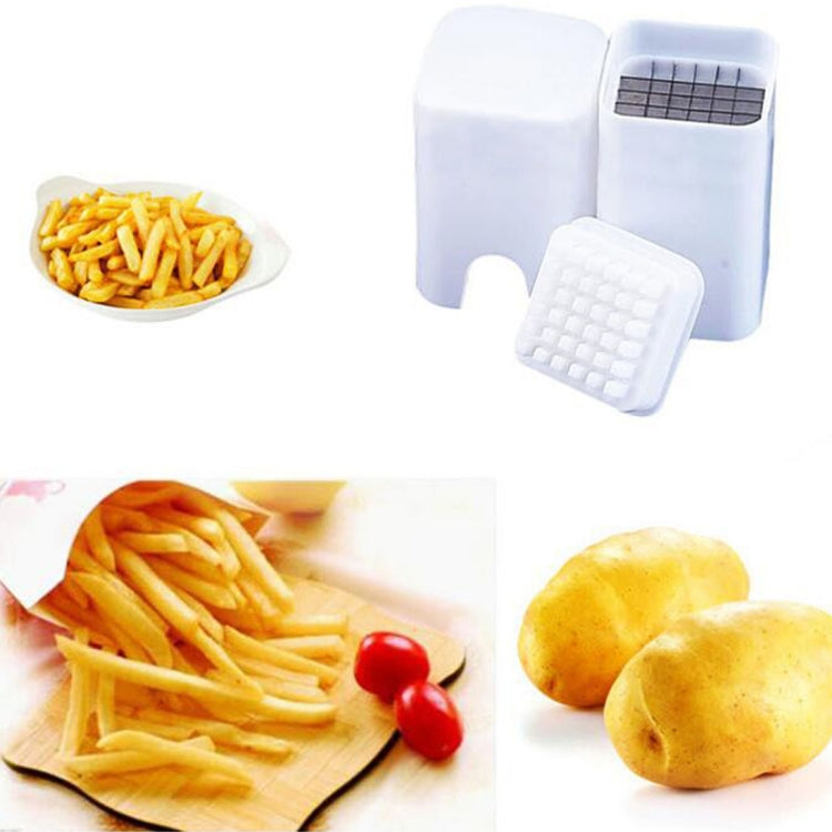 Kitchen Gadget Multi-function Potato Slicer(White)