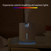 WT-H16 USB Charging Water Pattern Atomizing Humidifier with Colorful Night Lights, Water Tank Capacity: 300mL (White)