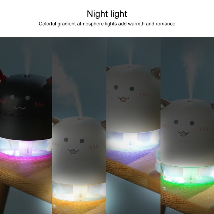 WT-H21 Angel Atomizing Humidifier with Colorful Night Lights, Water Tank Capacity: 200mL(White)