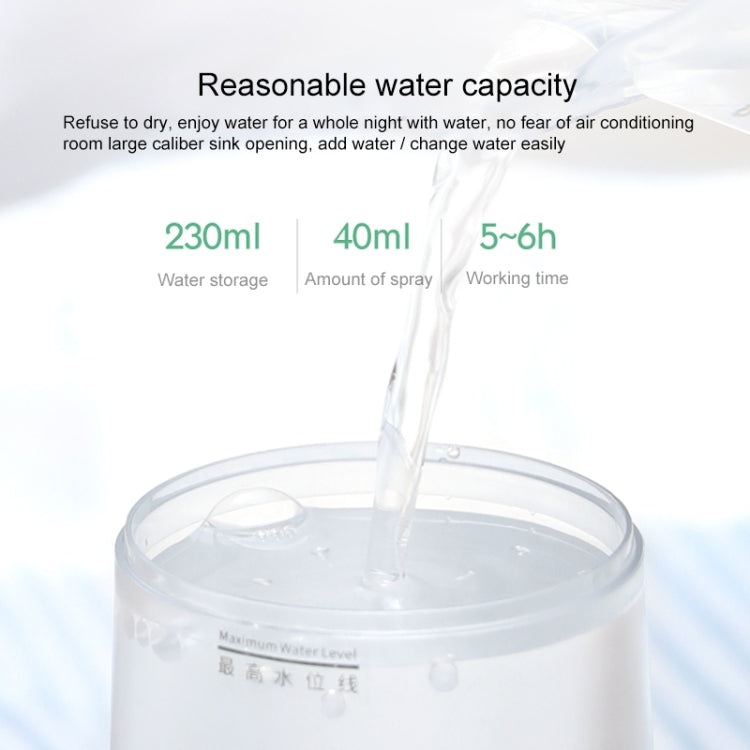 TSHM0 Mini Angel Atomizing Humidifier with Colorful Night Lights, Water Tank Capacity: 230mL(Pink) - free shipping - PMC TechLife - Order now!