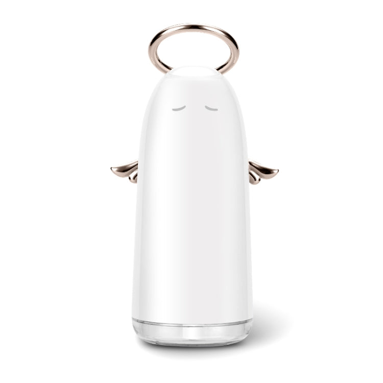 TSHM0 Mini Angel Atomizing Humidifier with Colorful Night Lights, Water Tank Capacity: 230mL (Gold)