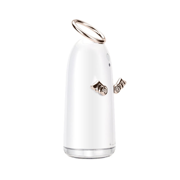 TSHM0 Mini Angel Atomizing Humidifier with Colorful Night Lights, Water Tank Capacity: 230mL (Gold)