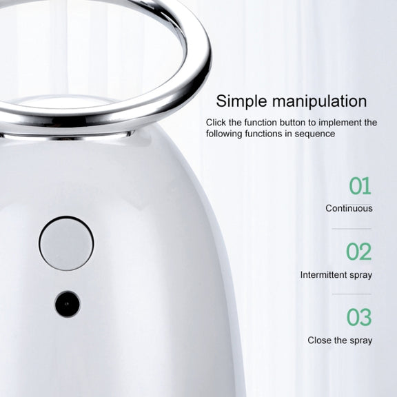 TSHM0 Mini Angel Atomizing Humidifier with Colorful Night Lights, Water Tank Capacity: 230mL (Gold)