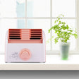 30W Turbine No Blade Mini Desktop Mute Fan for Dormitory / Bedroom / Living Room / Office, 3 Kinds Speed Mode, AC 220V(Pink) - Electric Fans by PMC TechLife | Online Shopping South Africa | PMC TechLife | Buy Now Pay Later Mobicred