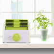 30W Turbine No Blade Mini Desktop Mute Fan for Dormitory / Bedroom / Living Room / Office, 3 Kinds Speed Modes, AC 220V(Green) - Electric Fans by PMC TechLife | Online Shopping South Africa | PMC TechLife | Buy Now Pay Later Mobicred