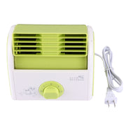 30W Turbine No Blade Mini Desktop Mute Fan for Dormitory / Bedroom / Living Room / Office, 3 Kinds Speed Modes, AC 220V(Green)