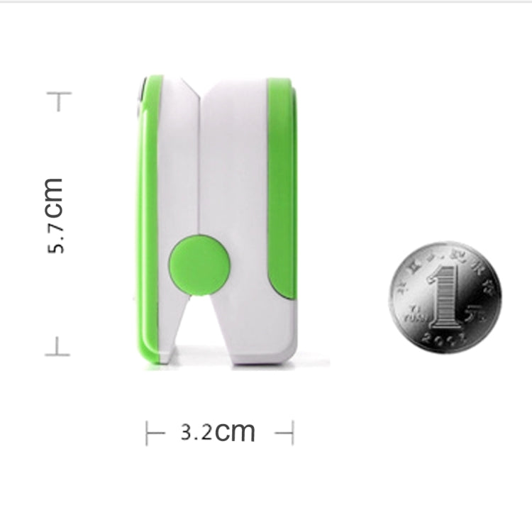 Finger Pulse Oximete LED HD Display Portable Oximeter Equipment Blood Oxygen Monitor Pulse Oximeter(Green)