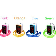 Finger Pulse Oximete LED HD Display Portable Oximeter Equipment Blood Oxygen Monitor Pulse Oximeter(Green)