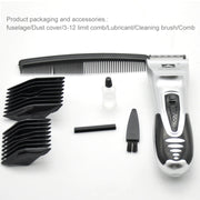 Battery Power Supplied Electric Hair Shaver For Children Man Haircut Machine(Silver)