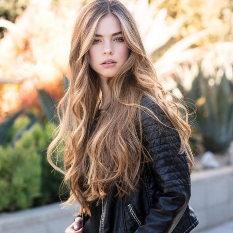 Gradient Color Long Curly Hair Wig Headgear for Women - free shipping - PMC TechLife - Order now!