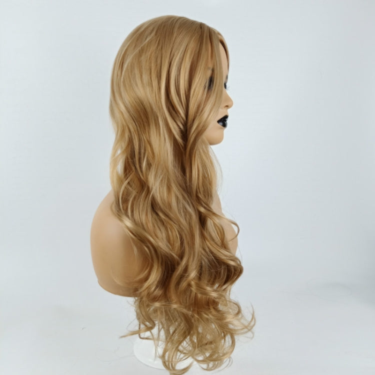 Gradient Color Long Curly Hair Wig Headgear for Women - free shipping - PMC TechLife - Order now!