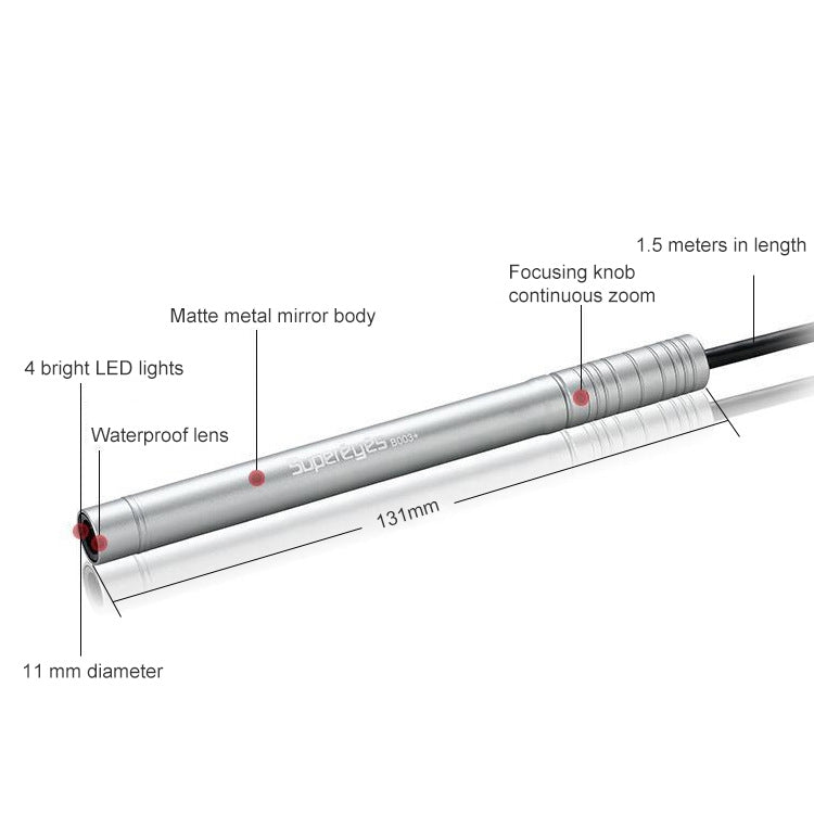 Supereyes B003+ Digital Electronic Vaginal Cervical Endoscope Private Inspection Instrument Self-inspection Mirror - free shipping - PMC Jewellery - Order now!
