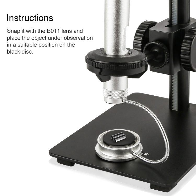 Supereyes DA01 Electronic Microscope Dark Field Light Source for HCB0990 - free shipping - PMC Jewellery - Order now!