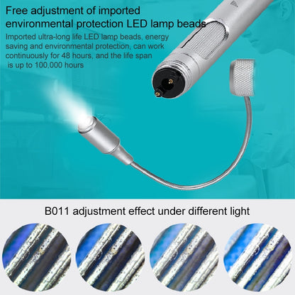 Supereyes DR01 Electronic Microscope Adjustable Universal Spotlight for HCB0990 - free shipping - PMC Jewellery - Order now!