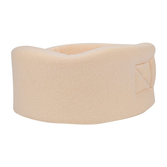 003 Household Sponge Collar Men And Women Breathable Adjustable Neck Brace, Size: L (Flesh Color)