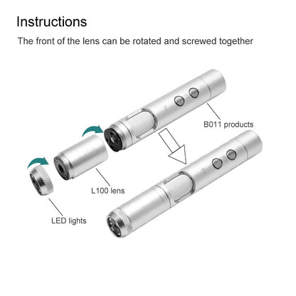 Supereyes DB02 Electronic Microscope UV Lamp for HCB0990 - free shipping - PMC Jewellery - Order now!