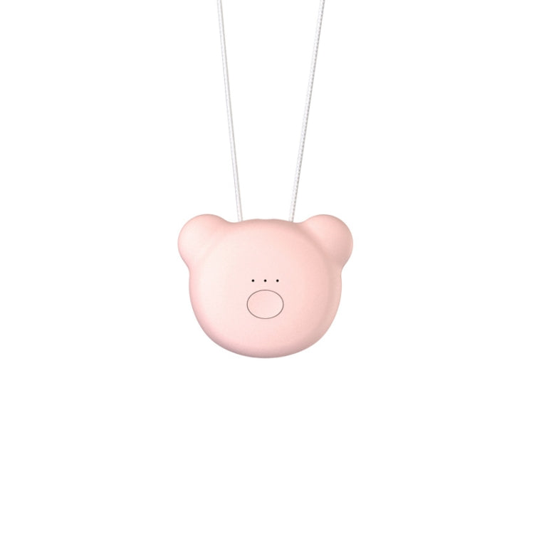 Mini Bear Style Neck Formaldehyde Negative Ion PM2.5 Removal Air Purifier for Kids (Pink) - Air Purifiers & Accessories by PMC TechLife | Online Shopping South Africa | PMC TechLife | Buy Now Pay Later Mobicred