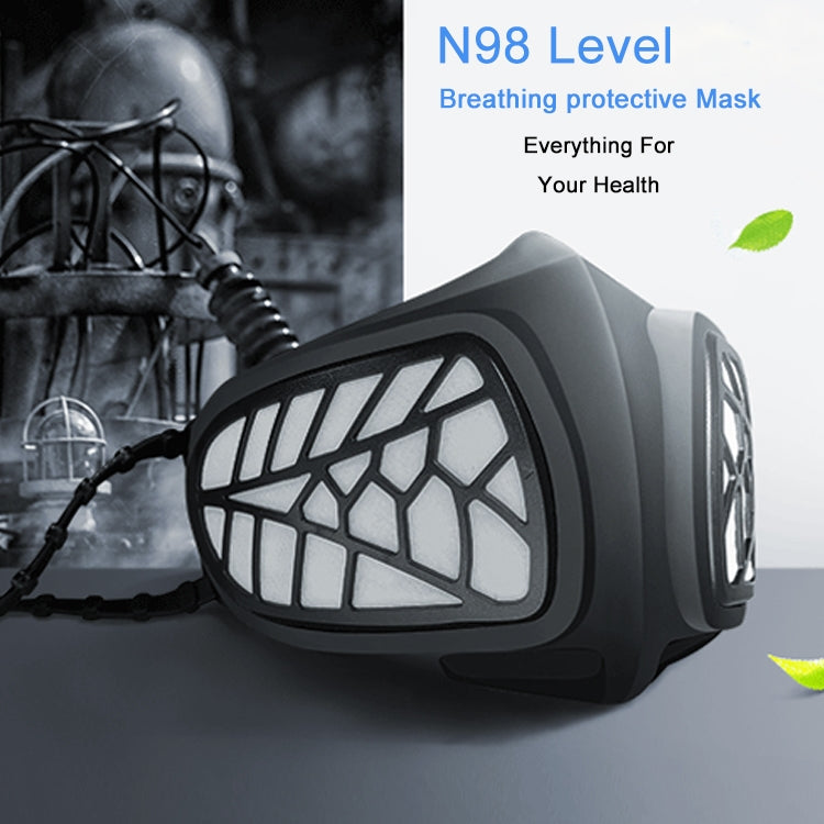 Silicone Protective Reusable PM2.5 KN95 Respirator Mask Replaceable Filter Antivirus Anti-fog Face Mask - Protect Case by PMC Jewellery | Online Shopping South Africa | PMC Jewellery | Buy Now Pay Later Mobicred