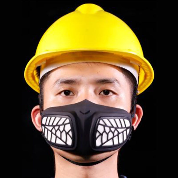 Silicone Protective Reusable PM2.5 KN95 Respirator Mask Replaceable Filter Antivirus Anti-fog Face Mask - Protect Case by PMC Jewellery | Online Shopping South Africa | PMC Jewellery | Buy Now Pay Later Mobicred