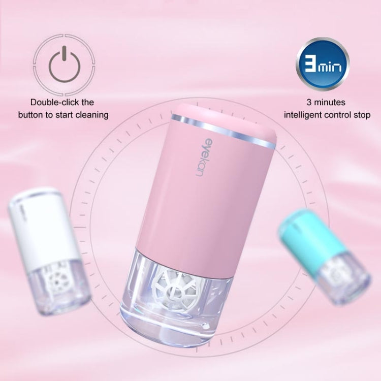 Eyekan HL-988 Ultrasonic Automatic Cleaner Beauty Lens Electric Cleaning Instrument(Pink) - free shipping - PMC TechLife - Order now!
