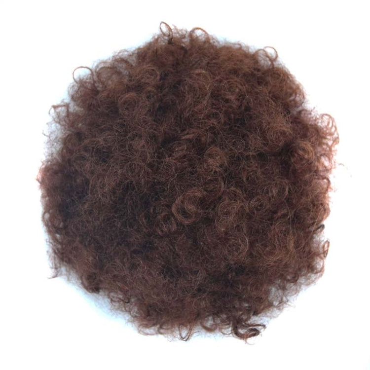 FBBZT02 European and American Black People Explosion Head Fluffy Curl Hair Net Wig (Dark Brown) - free shipping - PMC TechLife - Order now!