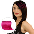 Color Gradient Invisible Seamless Hair Extension Wig Piece Straight Hair Piece Color Bangs Hair Piece(Magenta) - free shipping - PMC TechLife - Order now!