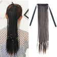 Bosnian Style Handmade Scorpion Wig Ponytail Strap Ponytail (Dark Brown) - free shipping - PMC TechLife - Order now!