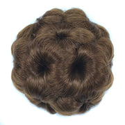 12# Wig Ball Head Flower Hairpin Hair Bag Wig Headband for Bride