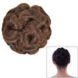 Wig Ball Head Flower Hairpin Hair Bag Wig Headband for Bride(Light Brown) - free shipping - PMC TechLife - Order now!