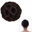 Wig Ball Head Flower Hairpin Hair Bag Wig Headband for Bride(Dark Brown) - free shipping - PMC TechLife - Order now!