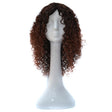 T191006 European and American Wig Headgear with Short and Small Curly Hair for Women (Black Brown) - free shipping - PMC TechLife - Order now!