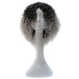 T191006 European and American Wig Headgear with Short and Small Curly Hair for Women (Grey) - free shipping - PMC TechLife - Order now!