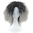 T191006 European and American Wig Headgear with Short and Small Curly Hair for Women (Light Grey) - free shipping - PMC TechLife - Order now!