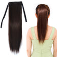 Natural Long Straight Hair Ponytail Bandage-style Wig Ponytail for Women���Length: 45cm (Black Brown) - free shipping - PMC TechLife - Order now!