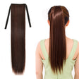 Natural Long Straight Hair Ponytail Bandage-style Wig Ponytail for Women���Length: 60cm (Marron) - free shipping - PMC TechLife - Order now!