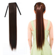 Natural Long Straight Hair Ponytail Bandage-style Wig Ponytail for Women���Length: 75cm(Black Brown) - free shipping - PMC TechLife - Order now!