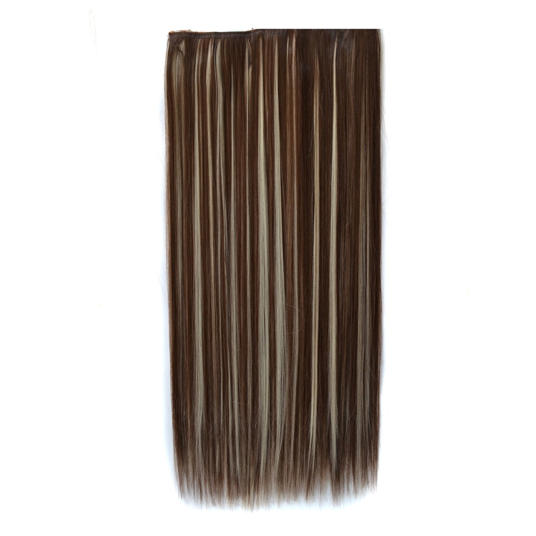 8H613# One-piece Seamless Five-clip Wig Long Straight Wig Piece - free shipping - PMC TechLife - Order now!