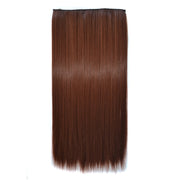 33# One-piece Seamless Five-clip Wig Long Straight Wig Piece