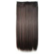 4B# One-piece Seamless Five-clip Wig Long Straight Wig Piece - free shipping - PMC TechLife - Order now!