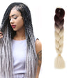 Fashion Color Gradient Individual Braid Wigs Chemical Fiber Big Braids, Length: 60cm(22 Brown+Beige) - free shipping - PMC TechLife - Order now!