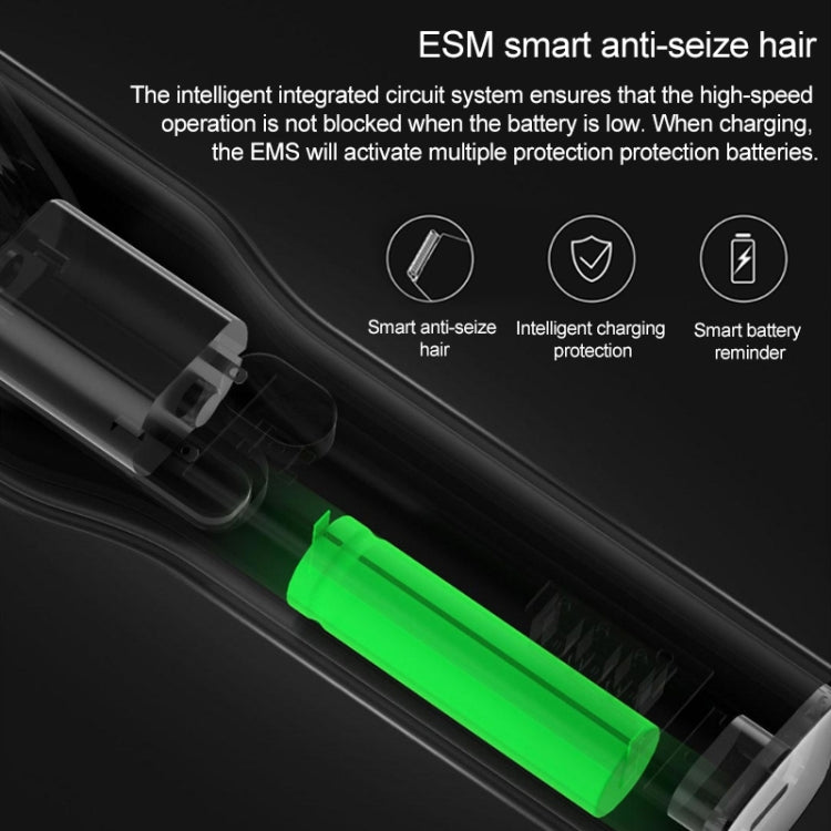 Original Xiaomi Enchen Boost Intelligent Fast Charging Electric Hair Trimmer Haircut Machine (Black)