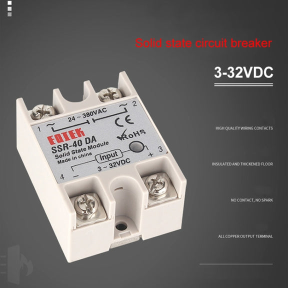 REX-C100 Thermostat + Thermocouple + SSR-80 DA Solid State Module Intelligent Temperature Control Kit