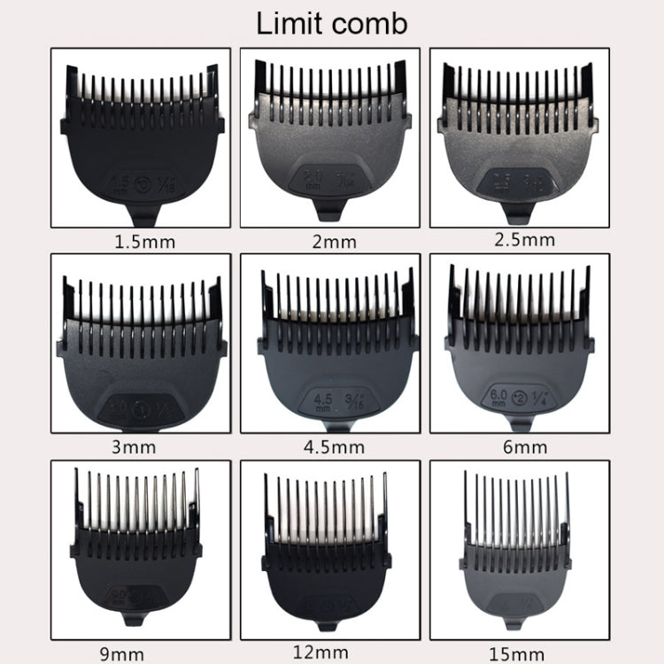 HJ-2018 Men Electric Shaver Fader Self-help Hair Clipper, with Cloth + Sponge + Pure Steel Tooth Scissors +Plain Steel Scissors + Spare Cutter Head, Standard Version, CN Plug - free shipping - PMC TechLife - Order now!