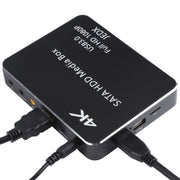 X8 UHD 4K Android 4.4.2 Media Player TV Box with Remote Control, RK3229 Quad Core up to 1.5GHz, RAM: 1GB, ROM: 8GB, Support WiFi, USB 3.0, HD Media Interface, TF Card, US Plug