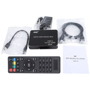 X8 UHD 4K Android 4.4.2 Media Player TV Box with Remote Control, RK3229 Quad Core up to 1.5GHz, RAM: 1GB, ROM: 8GB, Support WiFi, USB 3.0, HD Media Interface, TF Card, US Plug