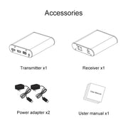 CAT872 HDMI Extender (Receiver & Sender) over CAT5e/CAT6 Cable , Transmission Distance: 200m (AU Plug)
