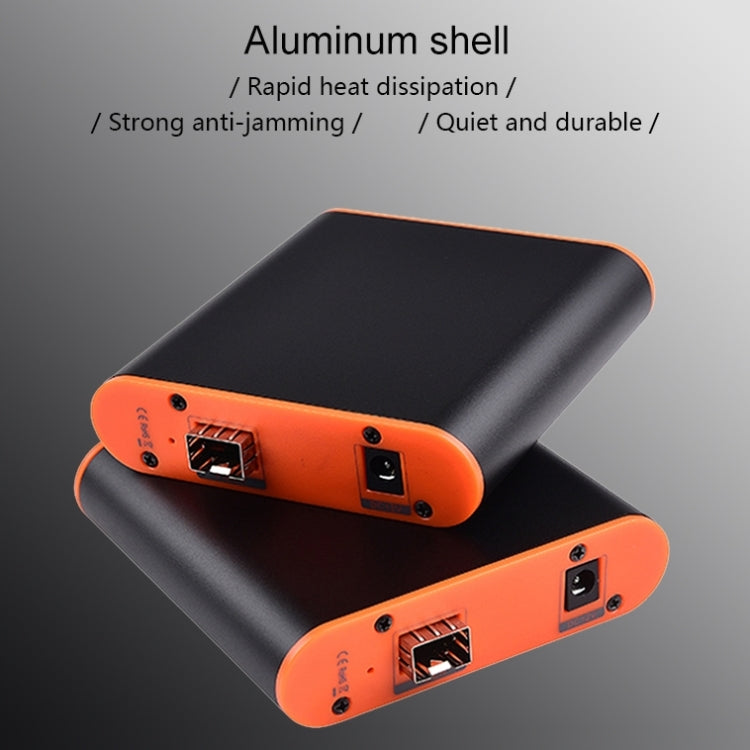 OPT882-KVM HDMI Extender (Receiver & Sender) Fiber Optic Extender with USB Port and KVM Function, Transmission Distance: 20KM (US Plug) - Amplifier by PMC TechLife | Online Shopping South Africa | PMC TechLife | Buy Now Pay Later Mobicred