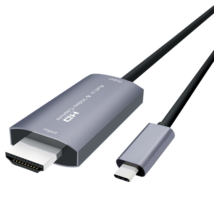 Z36A HDMI Male to USB-C / Type-C Male HD Video Capture Card, Cable Length: 2m - free shipping - PMC Jewellery - Order now!