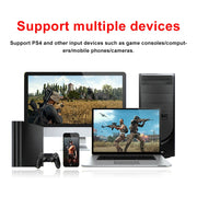 Z34 HDMI Female + Mic to HDMI Female + Audio + USB HD Video & Audio Capture Card with Loop