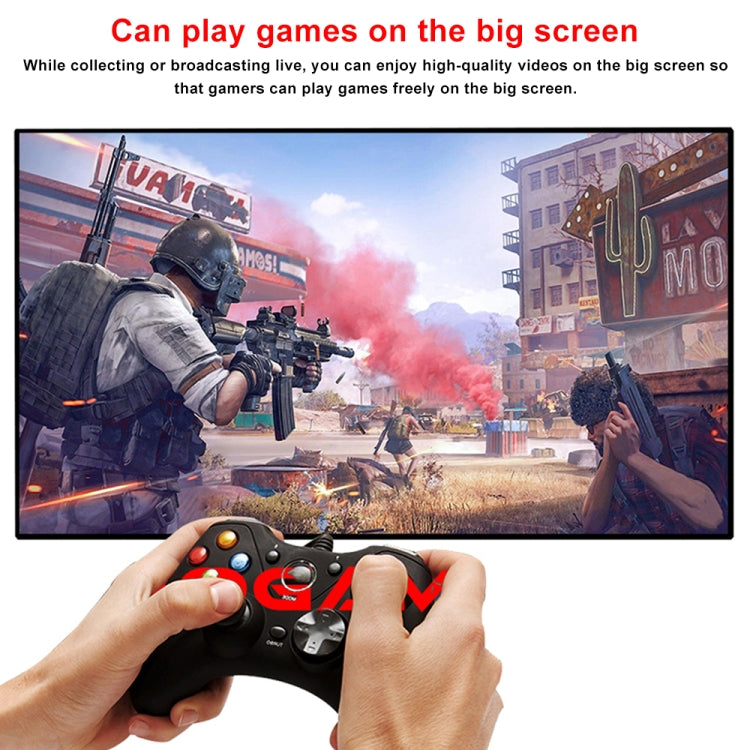 Z35 HDMI Female + Mic to HDMI Female + Audio + USB HD Video & Audio Capture Card with Loop - free shipping - PMC Jewellery - Order now!